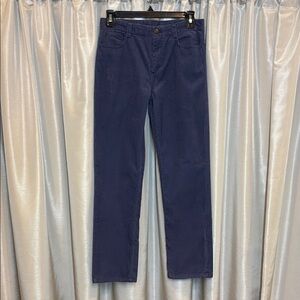 Vineyard Vines Blue corduroy 5 pocket Chinos Classic Style, boys 12